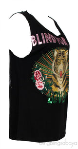 Blind For Love Tank Top Black