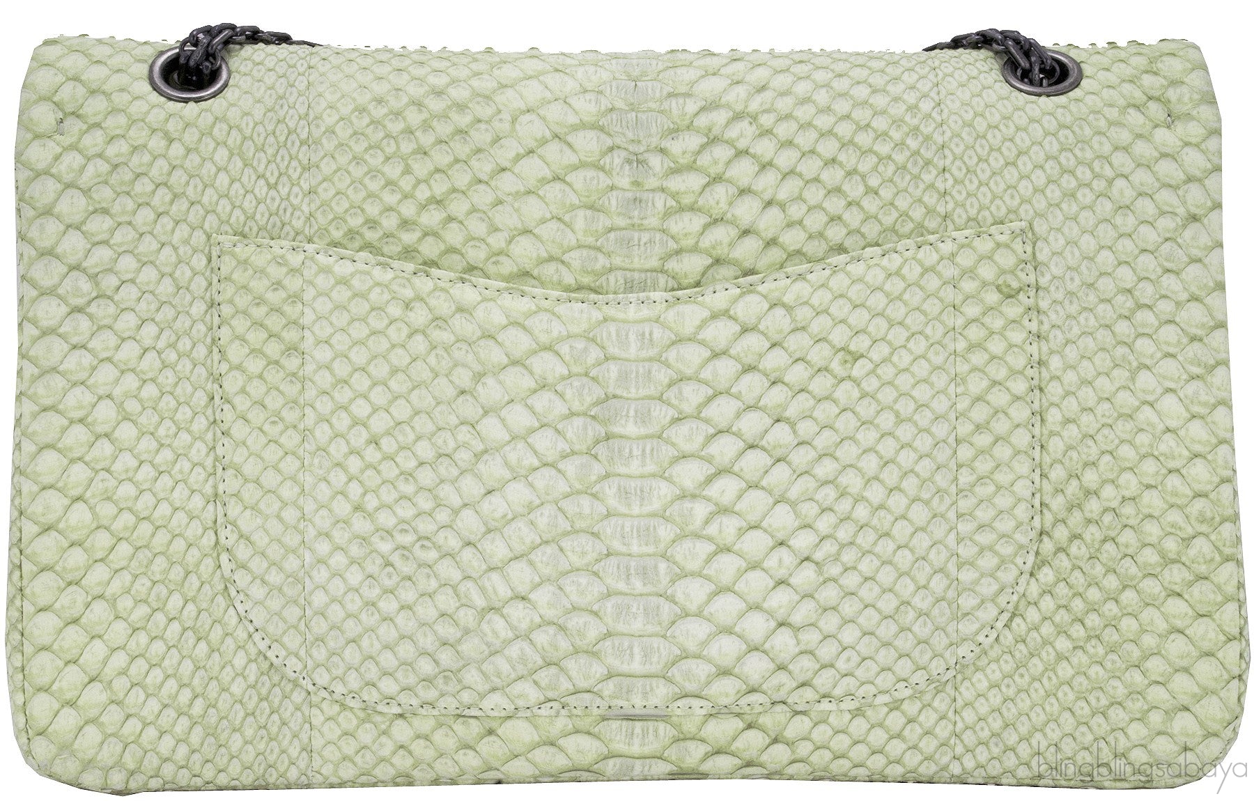2.55 Reissue Jumbo Flap Bag Python