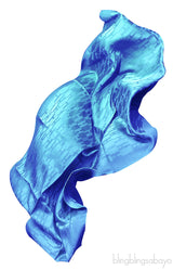 Light Blue H Printed Stole