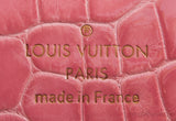 Capucines Vieux Rose Crocodile BB