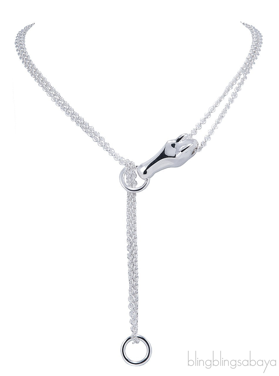 Equestrian Horse Head Chain Necklace