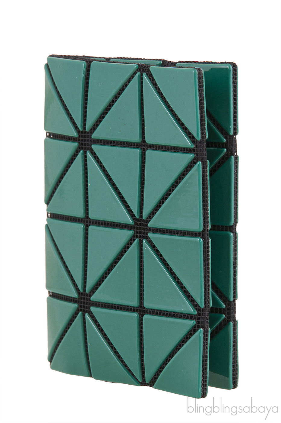 Emerald Geometric Card Holder