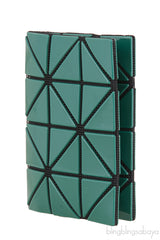 Emerald Geometric Card Holder