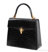 Black Signature Crocodile Bag GHW