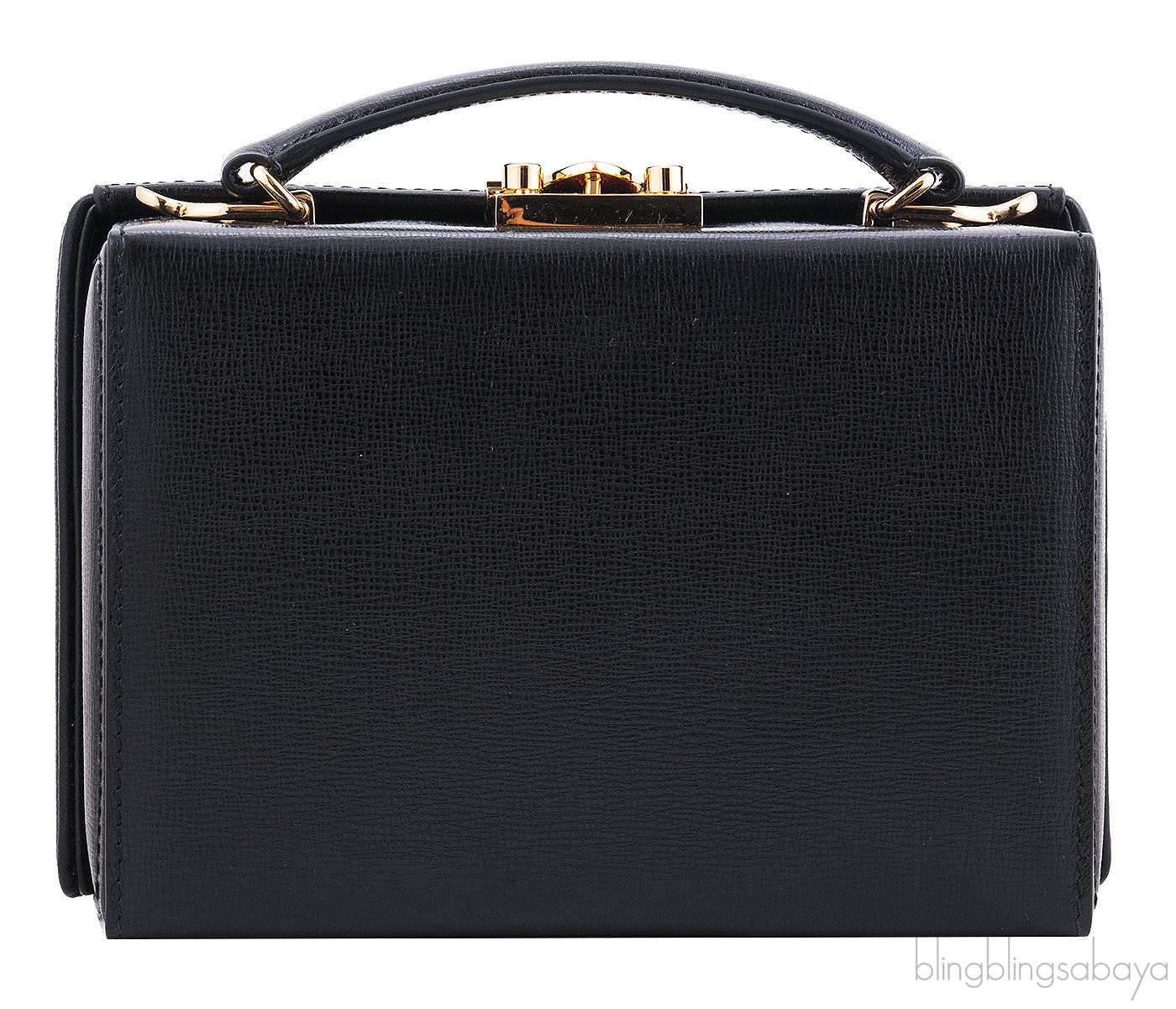 Small Grace Black Hard Clutch