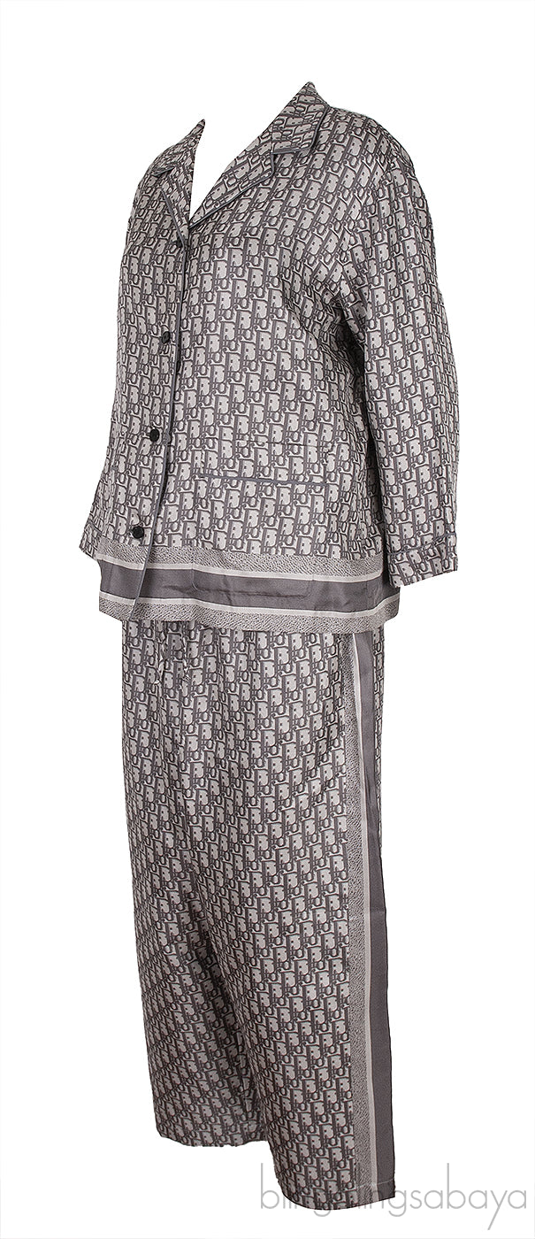 Grey Dior Oblique Shirt & Trouser
