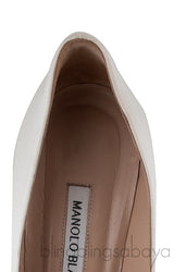 Ivory Hangisi Satin Pearl Pump