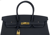 Birkin 35 Black Togo GHW