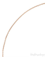 Yellow Gold Bow Pendant Necklace