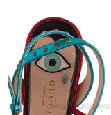 Crystal Hand Applique Emb. Sandals