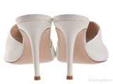 White Alise Leather Sandals