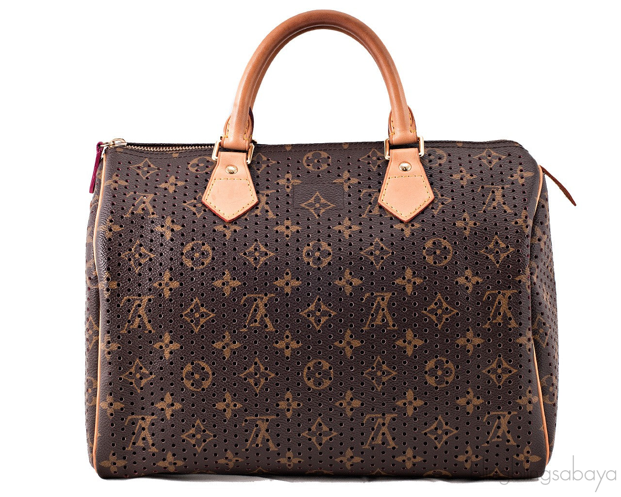 Monogram Perforated Speedy 30