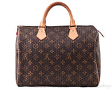 Monogram Perforated Speedy 30