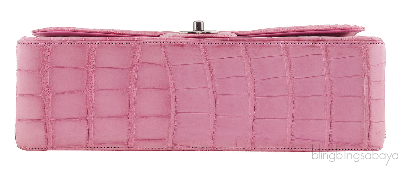 Gradient Pink Jumbo Crocodile