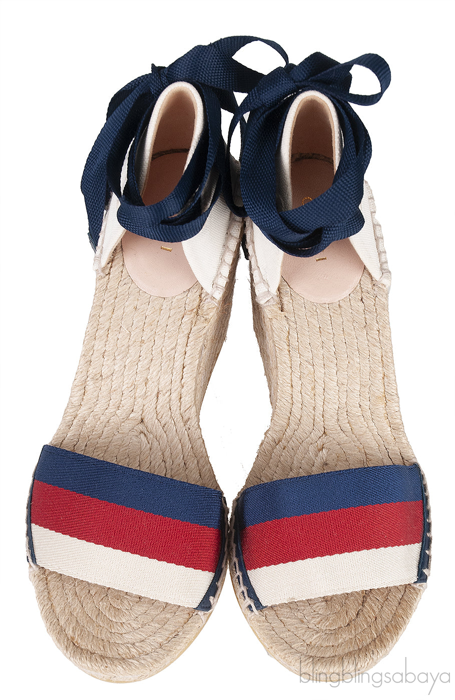 Lilibeth Web Espadrille Wedges