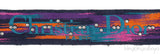 Canvas Embroidered Mexico Studded Shoulder Strap