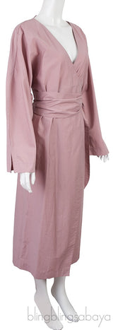 Canyon Open Back Wrap Dress