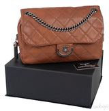 Chanel Brown Quilted Coco Sporran Shoulder Bag
