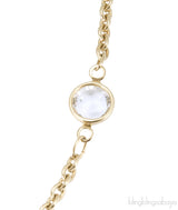 Flower Pearl Long Necklace