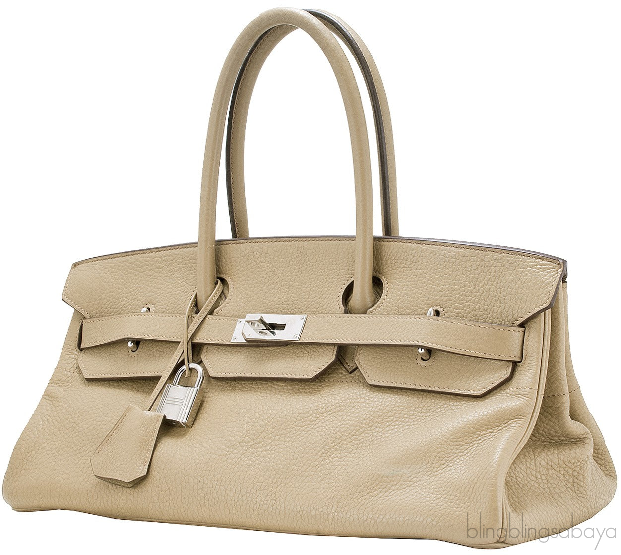 Shoulder Birkin 42 Tabac Camel