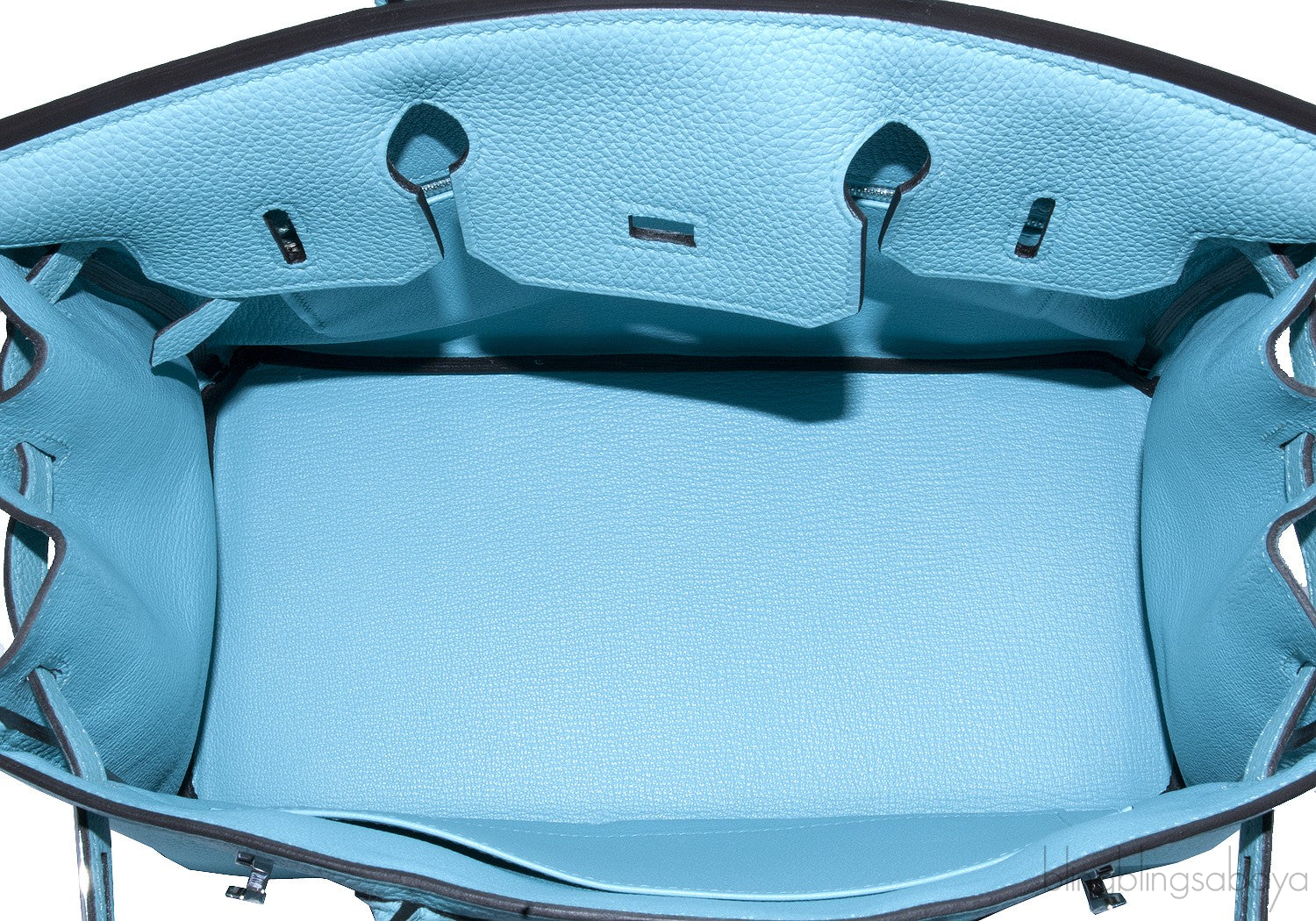 Birkin 30 Bleu Atol Togo PHW