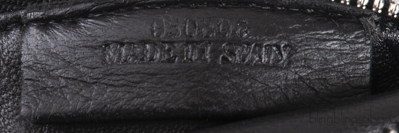 Black Python and Mink Fur Bag