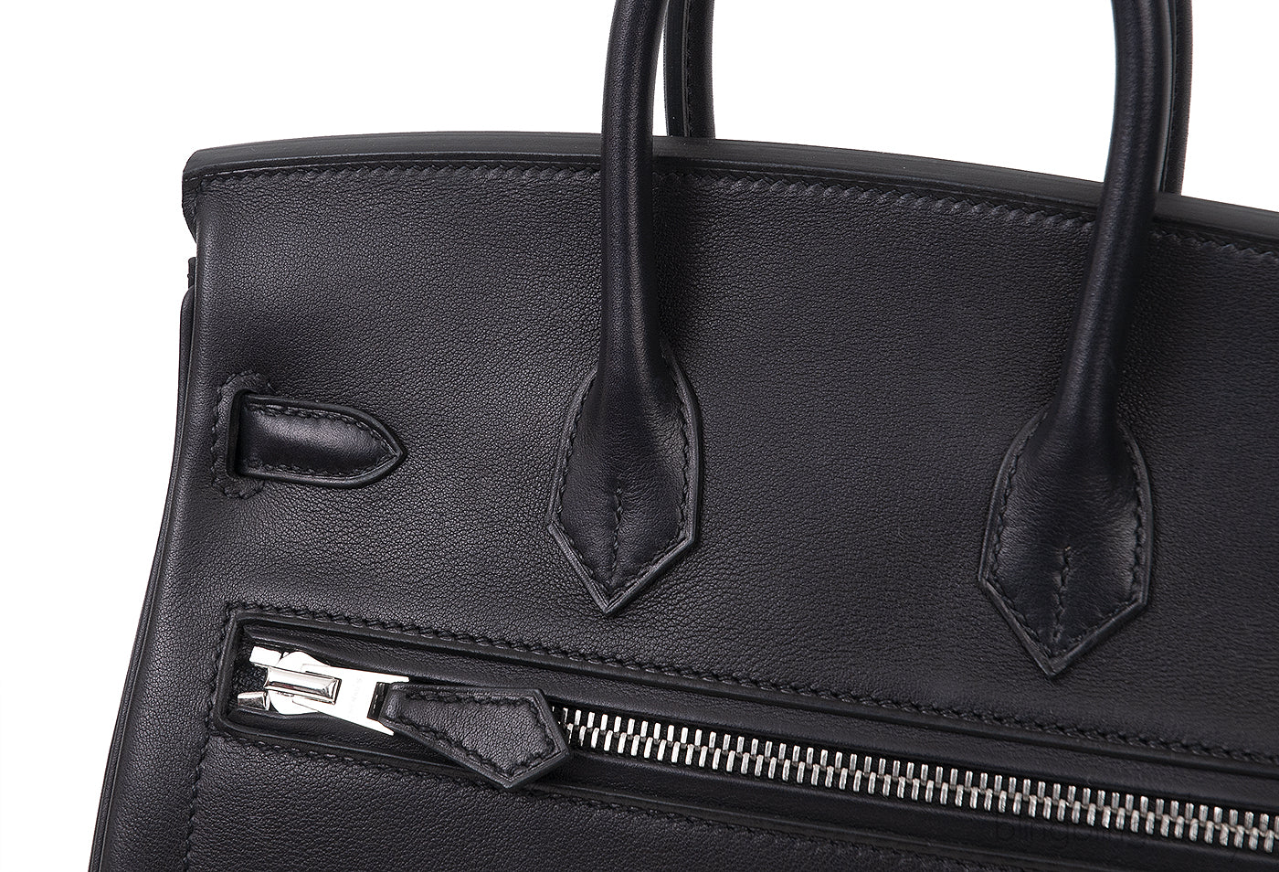 Birkin Rock 25 Black Volupto PHW Hermes Limited Edition