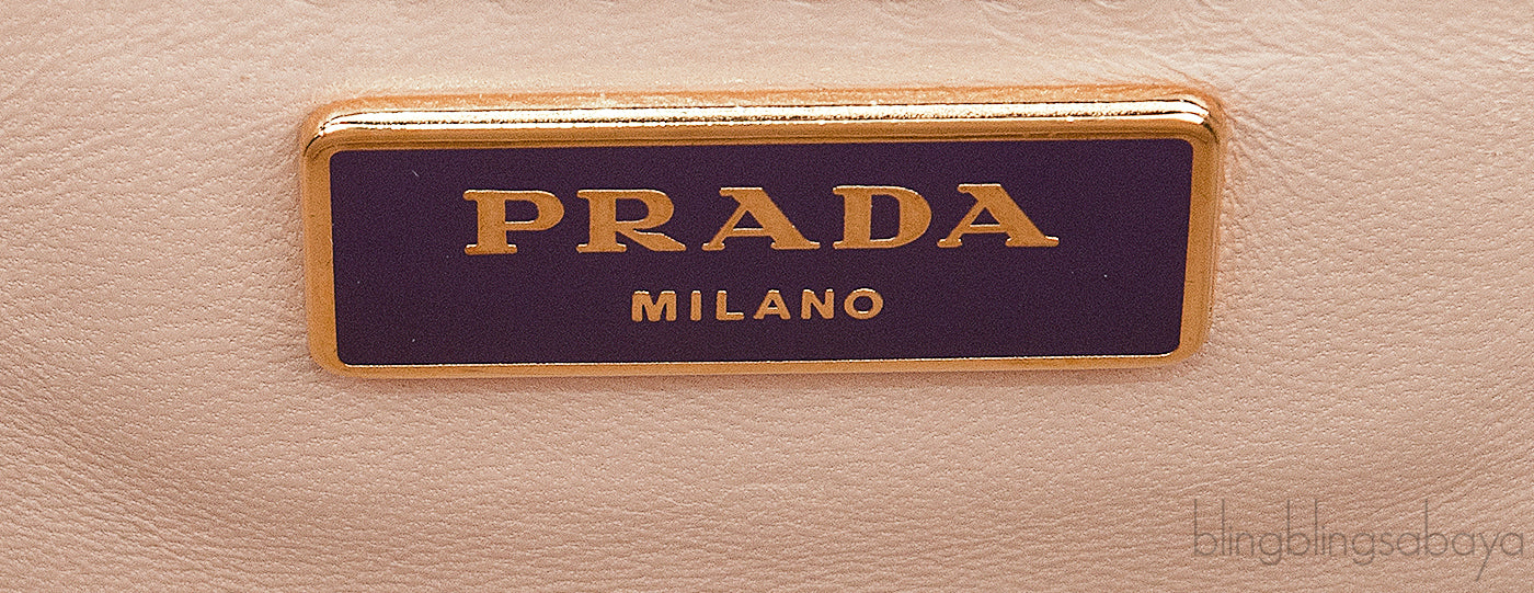 Bi-color Saffiano Frame Bag