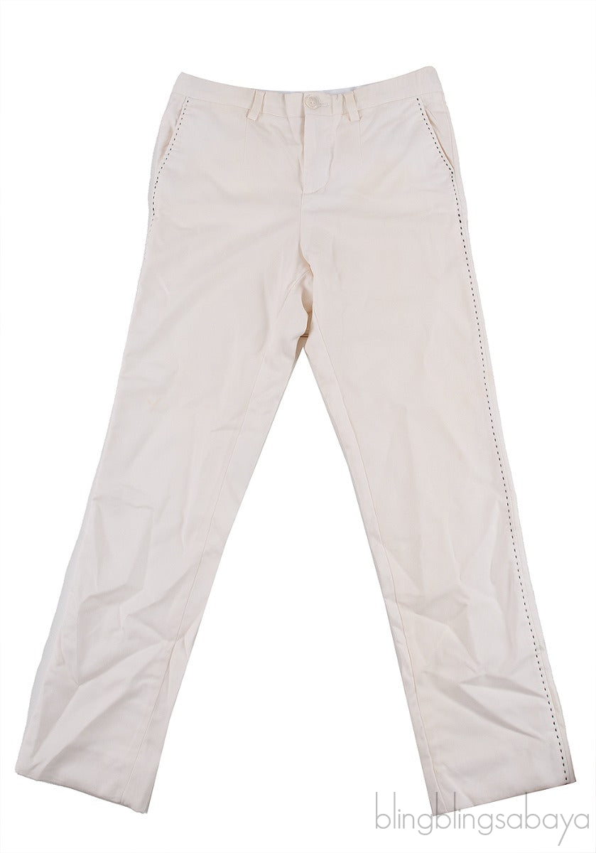 Kids Off-white Coat & Trouser
