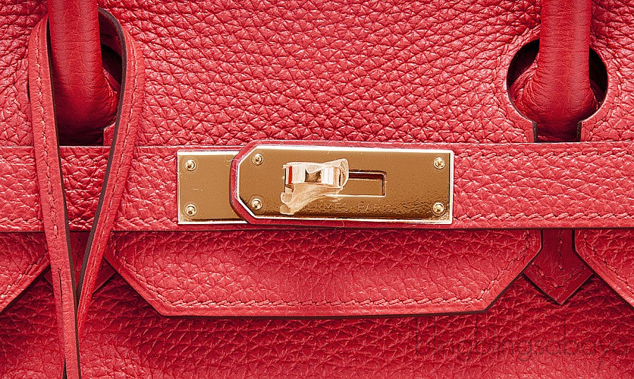 Birkin 35 Capucine Togo GHW