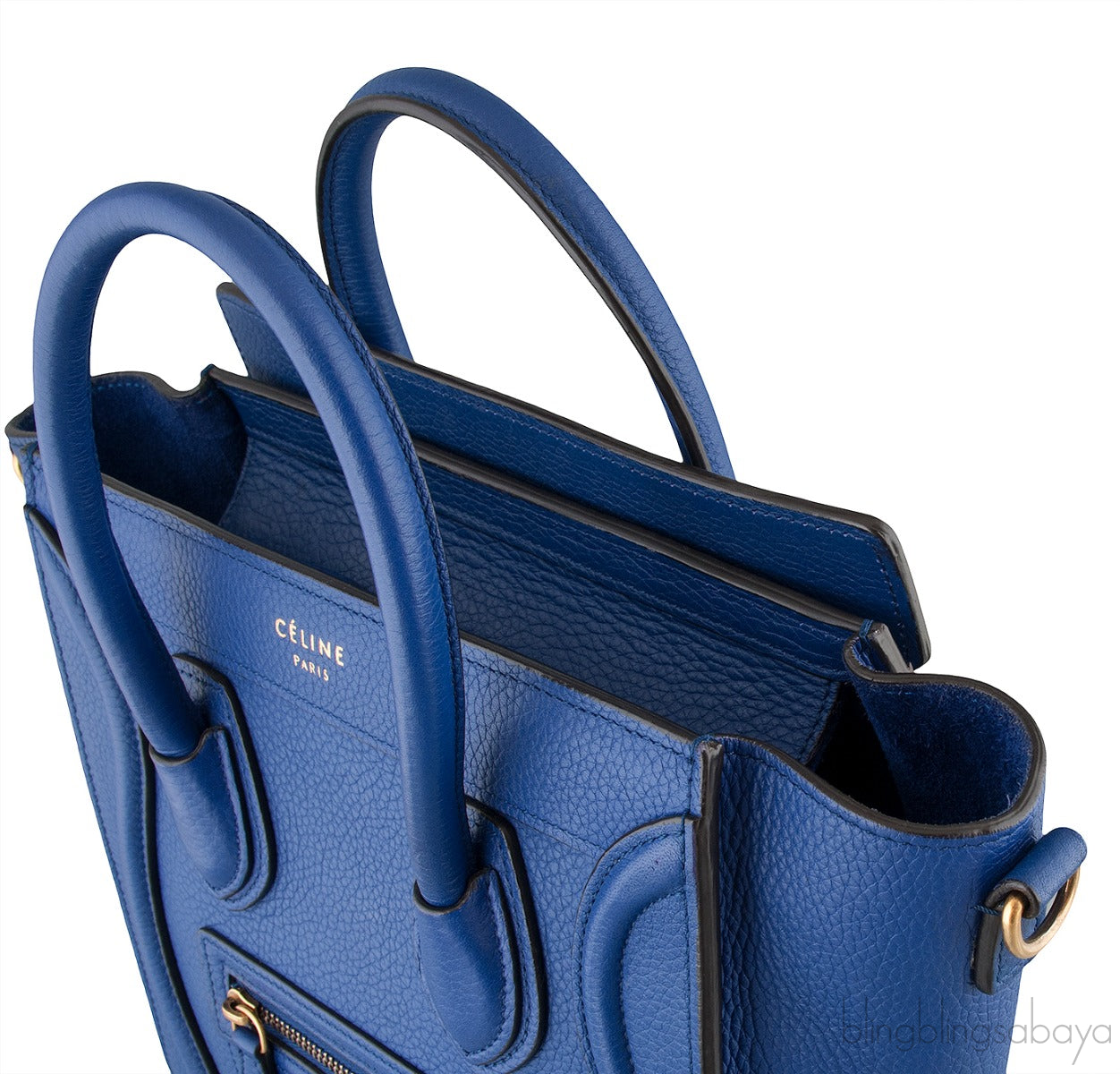 Blue Nano Luggage Shoulder Bag