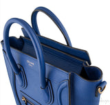Blue Nano Luggage Shoulder Bag