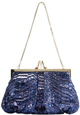 Python Loubi Clutch Bag