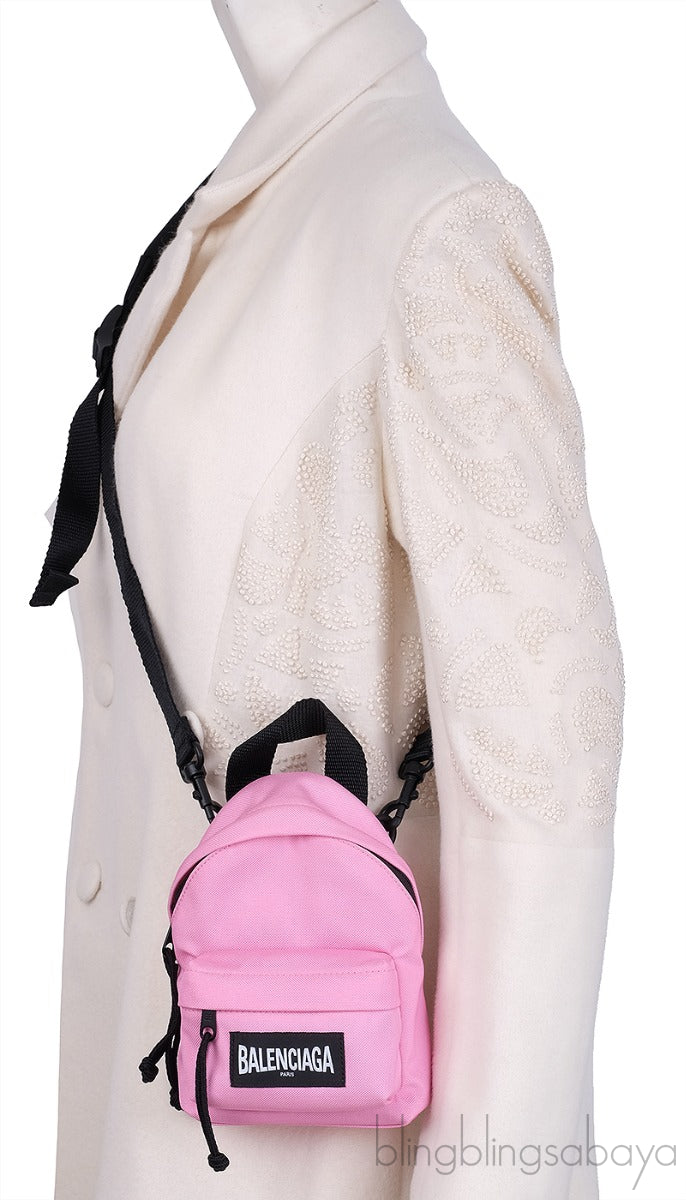 Oversized Mini Backpack Crossbody