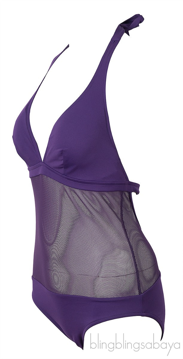 Fauve Zinzolin One Piece Swimsuit