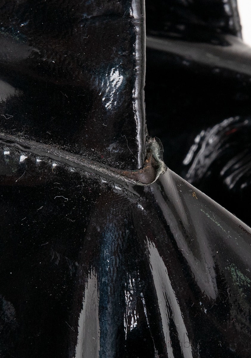 Hysteria Black Patent Leather Tote
