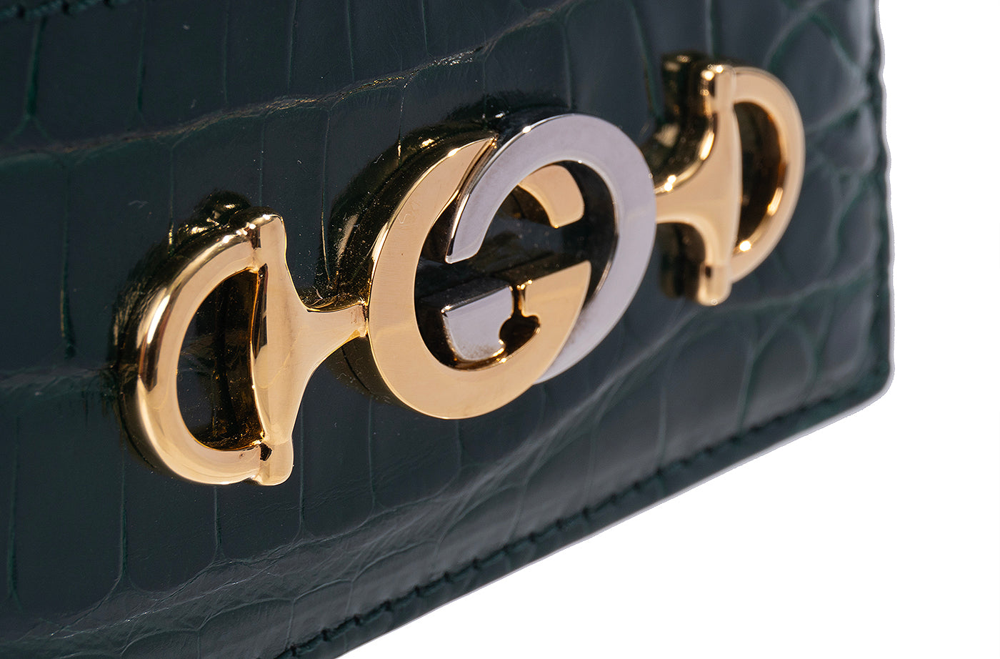 Gucci Zumi Emerald Green Card Holder