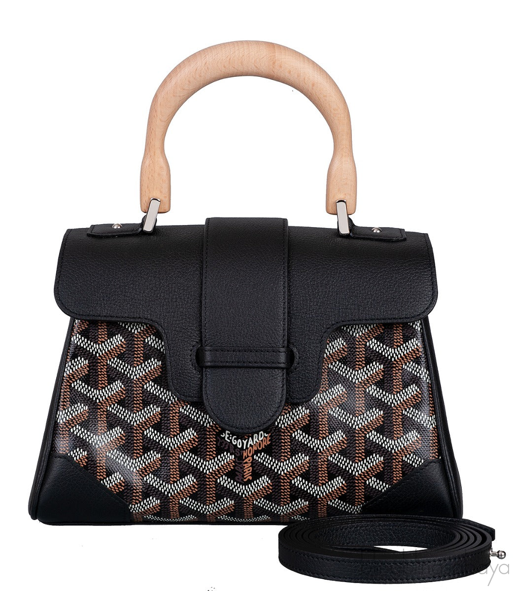 Mini Black Saigon Bag