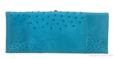Maison Du Posh Ostrich Knuckle Ring Clutch