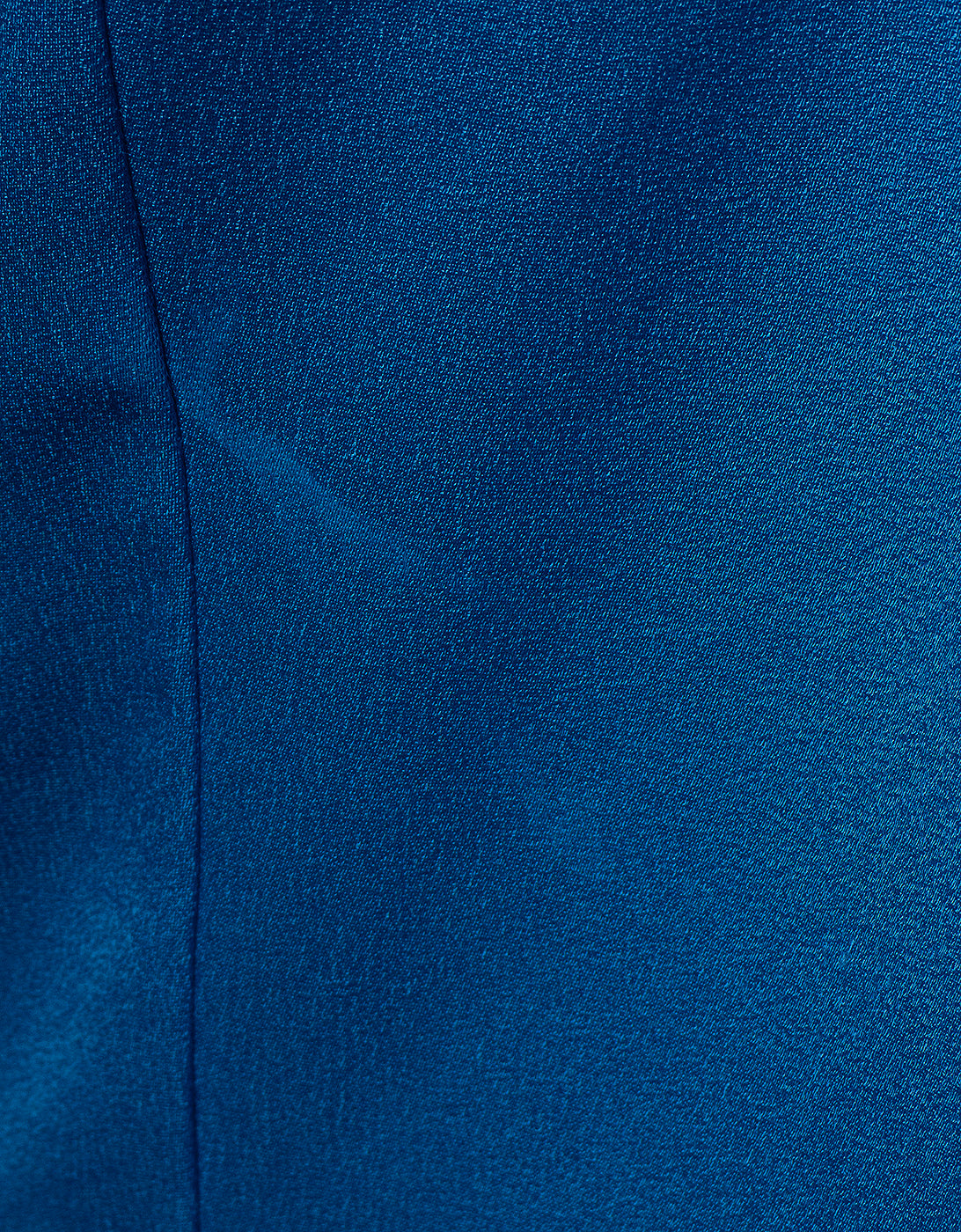 Lanvin River 2016  Blue Gathered Front Maxi Dress M