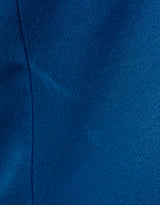 Lanvin River 2016  Blue Gathered Front Maxi Dress M