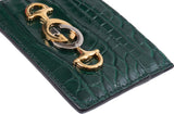 Gucci Zumi Emerald Green Card Holder