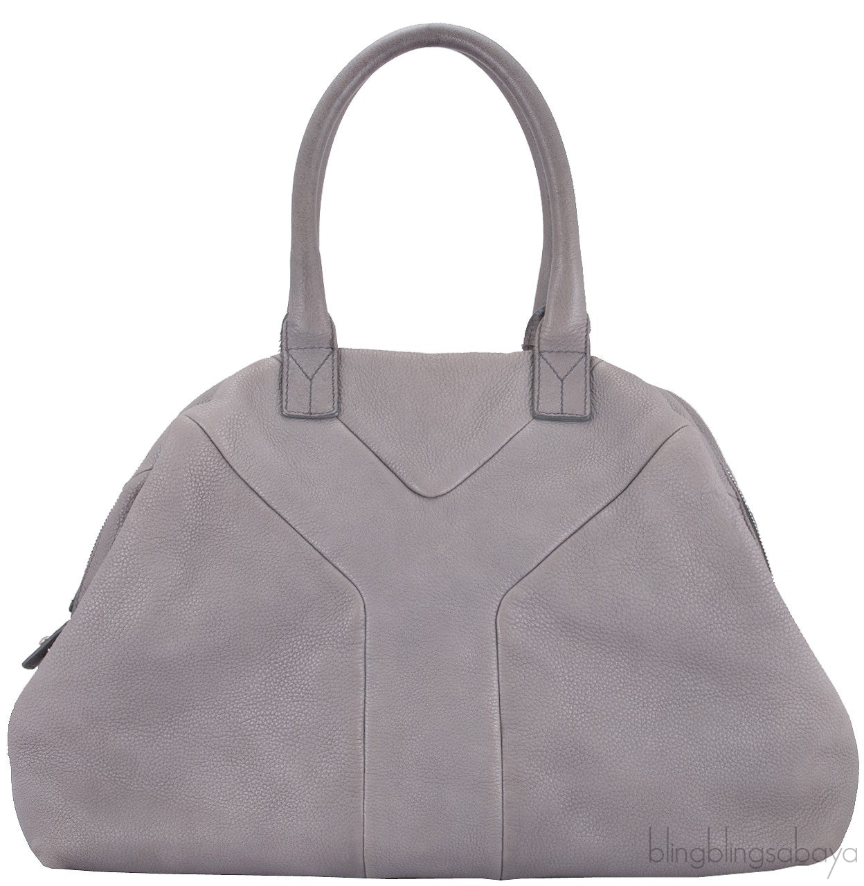 Grey Boston Bag
