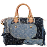 Denim Patchwork Speedy 30