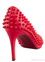 Pigalle Spikes Hot Pink Heels