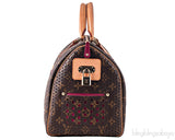 Monogram Perforated Speedy 30