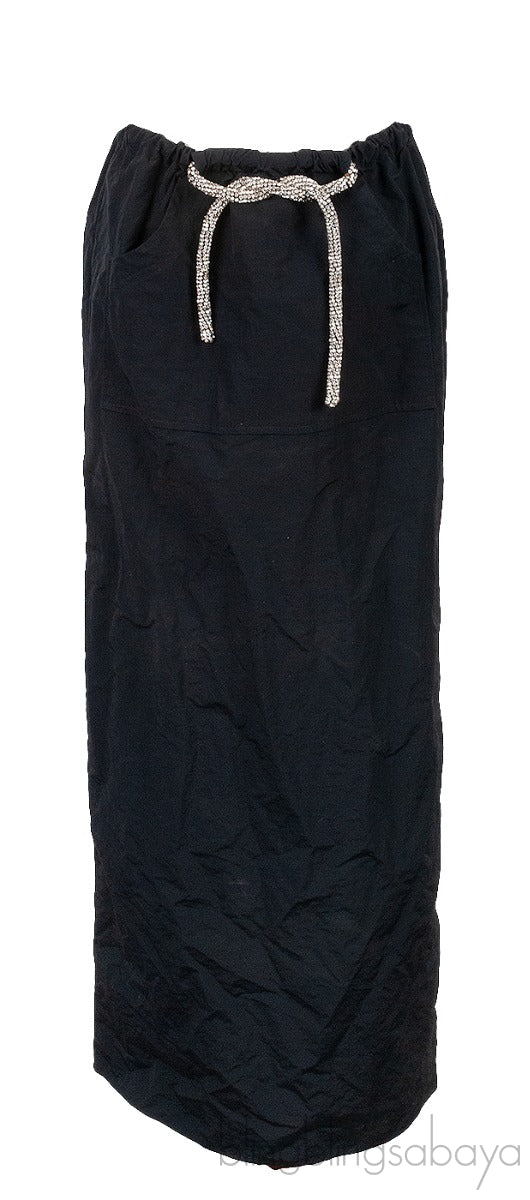 Cargo Crystal-embellished Taffeta Maxi Skirt