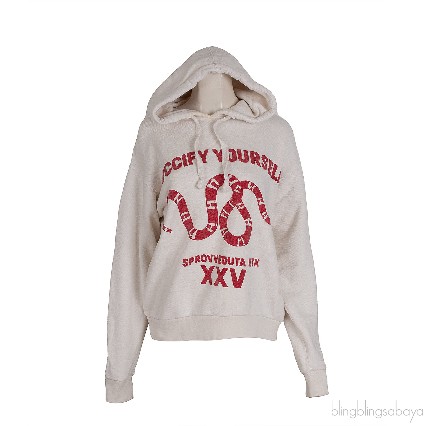 Off-white Hooded Guccify Yourself Sweatshirt