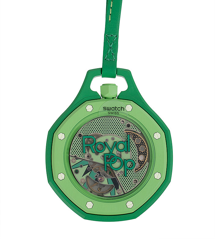 Audemars Piguet & Swatch Royal Pop Green Eight Watch
