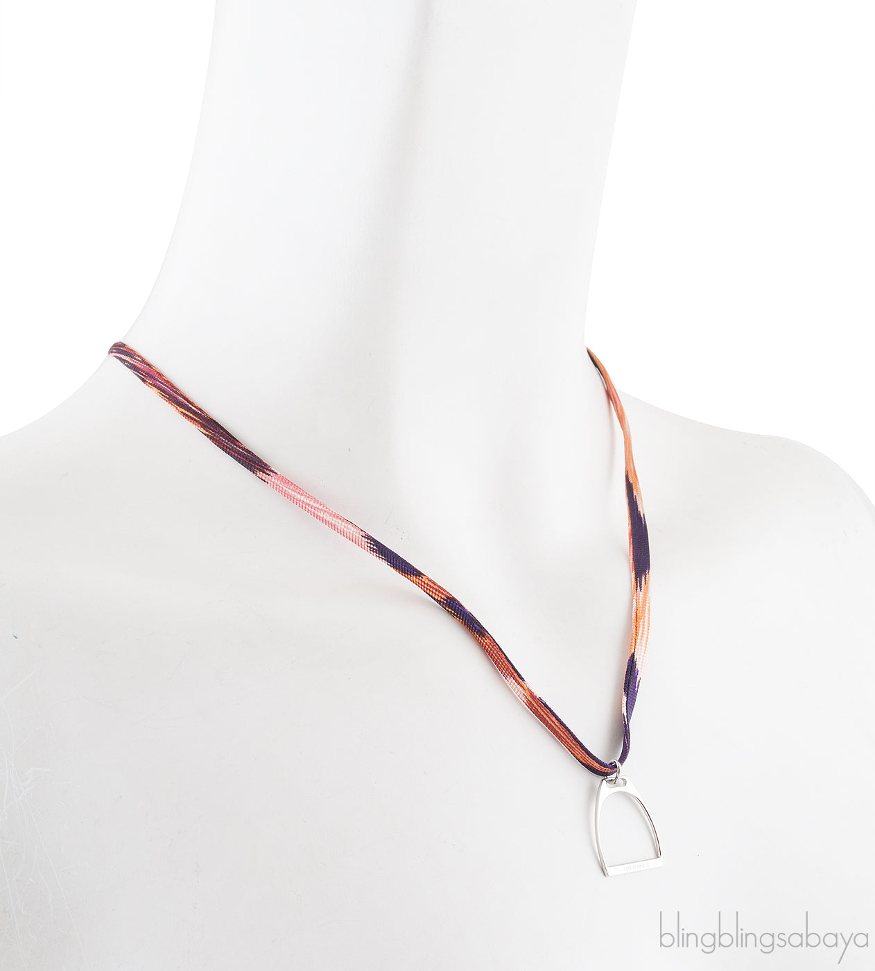Multicolor Silk Necklace